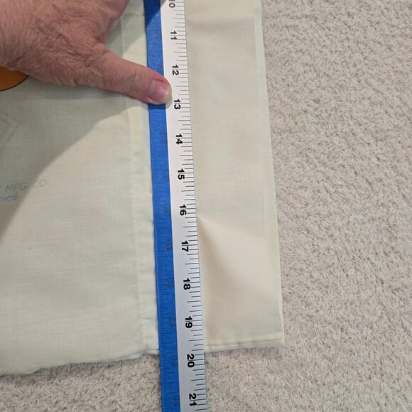 Vintage Pac-Man Single Standard Pillowcase Bally Midway Dan River Made in USA - Picture 11 of 12